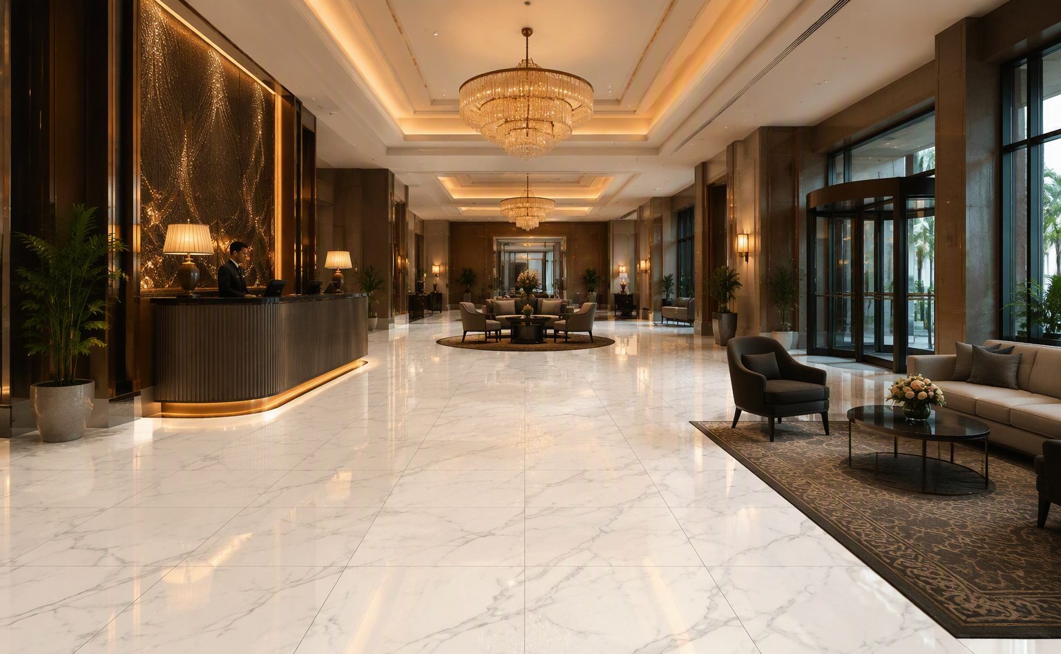 Marble-Look Soft Floor Mat Series Enters Mass Production